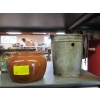 Image 3 : SHELF OF MISC. TINS, BEAN POT, ETC.