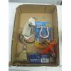 Image 3 : 2 REELS, FISHING WEIGHTS & SM. FLAT OF FISHING LURES
