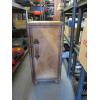 Image 1 : UPRIGHT STEAMER TRUNK W/WORLD DESIGN