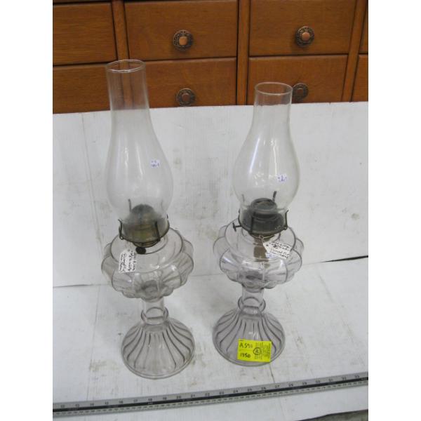 2 COAL OIL LANTERNS