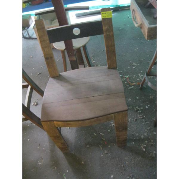 WINE BARRELL WOOD CHAIR
