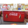 Image 1 : LG. VICTOR COCA COLA REFRIGERATED CABINET W/BAR TOP
