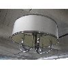 Image 1 : HANGING CHROME CHANDELIER