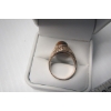 Image 4 : MENS 10KT RING W/STONE, SZ 9.5