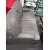 Image 2 : GREY LEATHER LOVESEAT