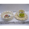 Image 1 : 3 PIECE BUNNYKINS CUP, PLATE & BOWL SET