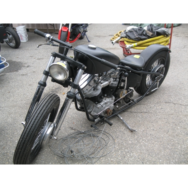 PARTIALLY BUILT HARLEY DAVIDSON MOTORCYCLE