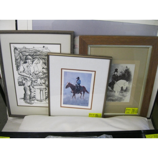 3 FRAMED PICTURES