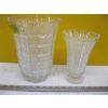 Image 1 : 2 CRYSTAL VASES