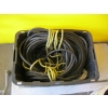 Image 5 : BIN OF MISC. AIR HOSE, EXTENSION CORDS, ETC.