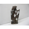 Image 2 : VINTAGE VIETNAM RICE FARMER CARVED FIGURINE