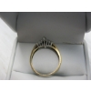 Image 4 : LADIES 10KT RING W/MULTIPLE DIAMONDS & EMERALD 'AS IS' STONE - 2.5G - SZ 6 1/2