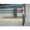 Image 2 : WOOD TOOL TOTE W/MISC. TOOLS
