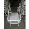 Image 1 : 1 WROUGHT IRON RECTANGULAR PATIO TABLE