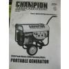 Image 5 : "AS IS" CHAMPION 3500 PEAK WATTS 3000 RUNNING WATT GENERATOR - STARTS BUT WON'T STAY RUNNING