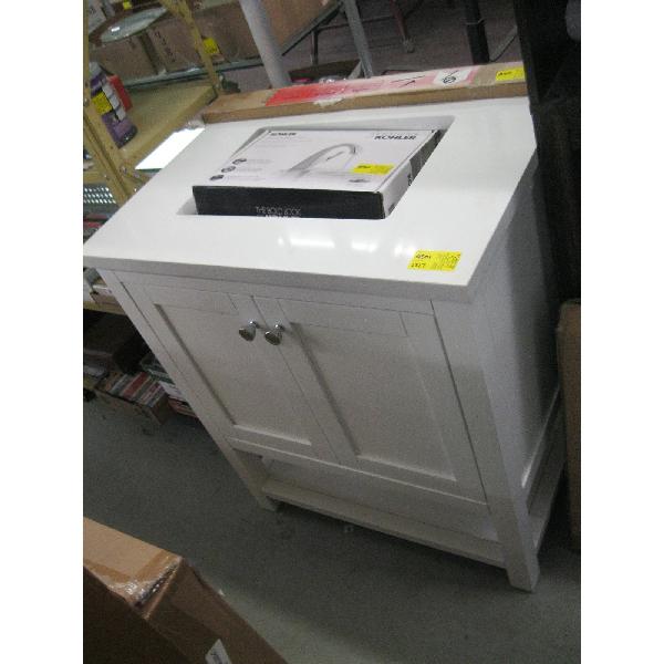 NEW BATHROOM VANITY CABINET W/TAP SET