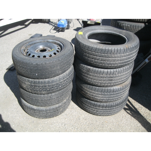 2 SETS OF TIRES - P205/65R15 - FIT '08 NISSAN VERSA 