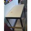 Image 3 : 2 SM. METAL & WOOD SHELVES W/PARTS CONTAINERS