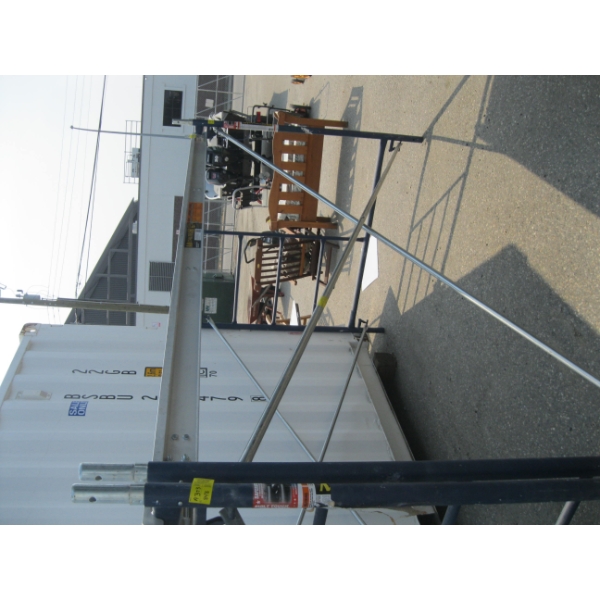 SCAFFOLD SET UP ONLY, NOT PLANK