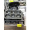 Image 1 : TRAY W/MISC. BAKING TINS, CAKE PANS, MUFFIN TINS, ETC.