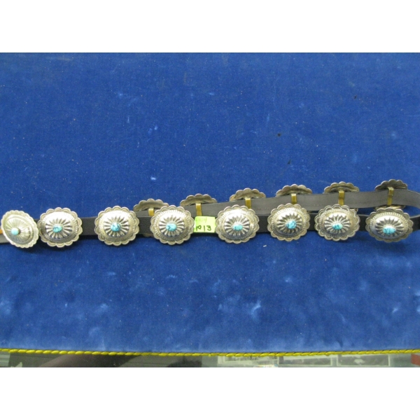 SILVER NAVAJO BELT