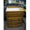 Image 1 : 4 DRAWER OAK CABINET