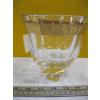 Image 1 : MOSERS 24KT GOLD RIM CRYSTAL VASE