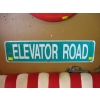 Image 1 : ROAD SIGN "ELEVATOR ROAD"