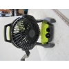 Image 3 : RYOBI BATTERY OPERATED FAN, NO BATTERY OR CHARGER