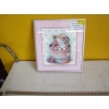 Image 1 : HAND MADE FRAMED CROSS STITCH PICTURE