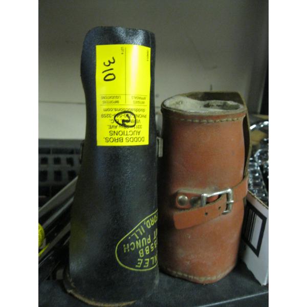 GREENLEE KNOCKOUT PUNCH SET & A LARGER KNOCKOUT PUNCH SET