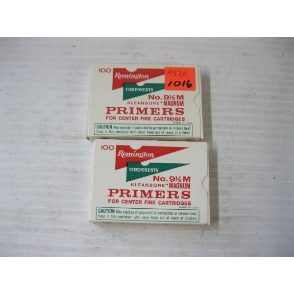 2 CONTAINERS OF RIFLE PRIMERS