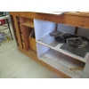 Image 4 : ARBORITE TOP COUNTER W/DRAWERS & CUPBOARD