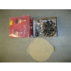 Image 1 : ASST. CUTLERY, PAMPERED CHEF PIZZA STONE & A WALL MOUNT DISPLAY SHELVES