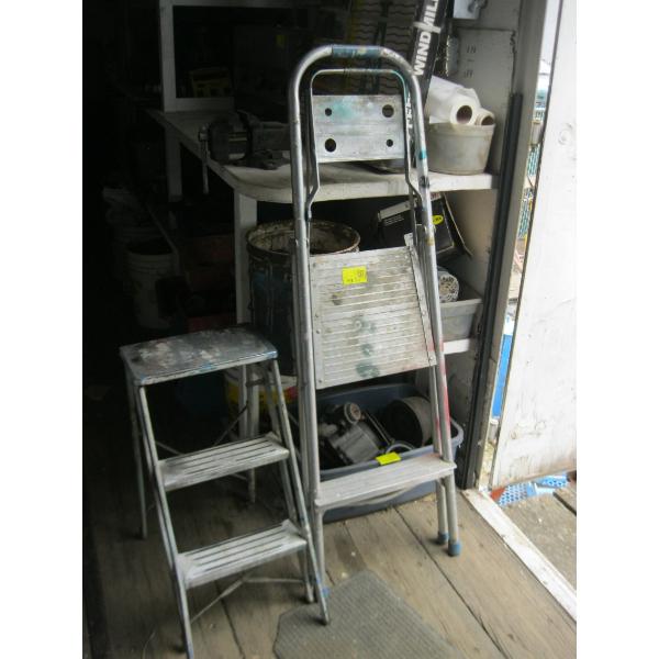 2 SM. ALUMINUM LADDERS
