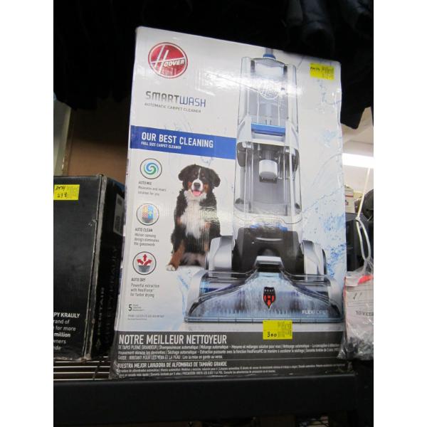 HOOVER SMART WASH CARPET CLEANER IN BOX