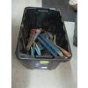 Image 1 : BIN OF MISC. PRYBARS, TIRE IRONS, ETC.