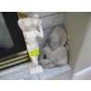 Image 1 : ITALIAN ALABASTER STATUE & CEMENT STATUE
