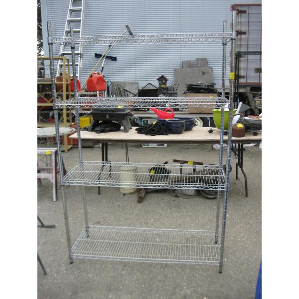 4 SHELF METRO RACK