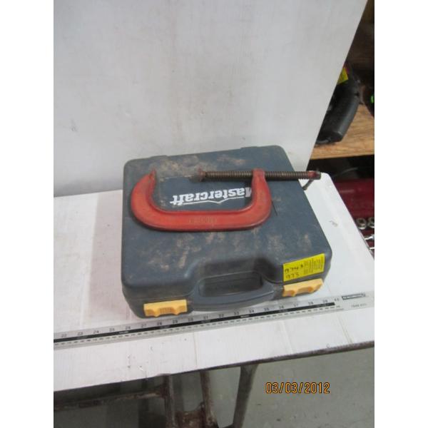 MASTERCRAFT ELECTRIC 1/2" IMPACT WRENCH & A 6" C CLAMP