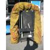 Image 4 : VENTILATION TUBE & A BIN W/MISC. ITEMS ON ROLLING DOLLY