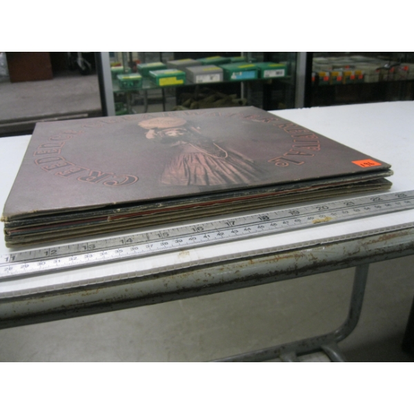 ASST. CREEDENCE CLEARWATER REVIVAL RECORDS