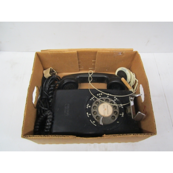 NORTHERN ELECTRIC BAKELITE WALL MOUNT TELEPHONE