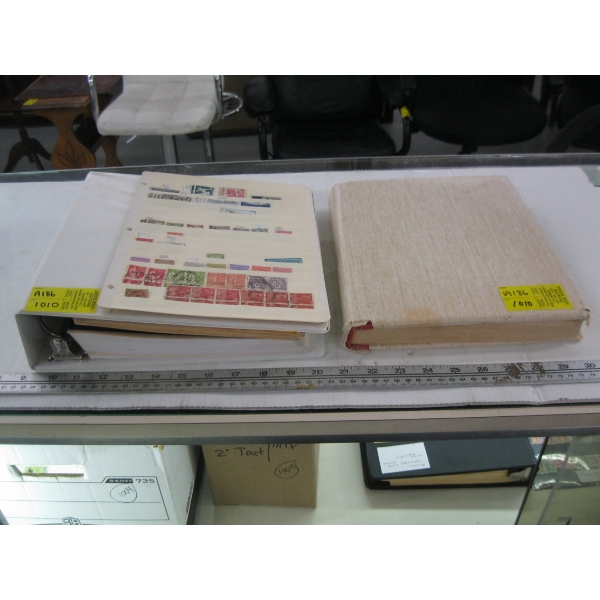BOOK & BINDER OF STAMPS
