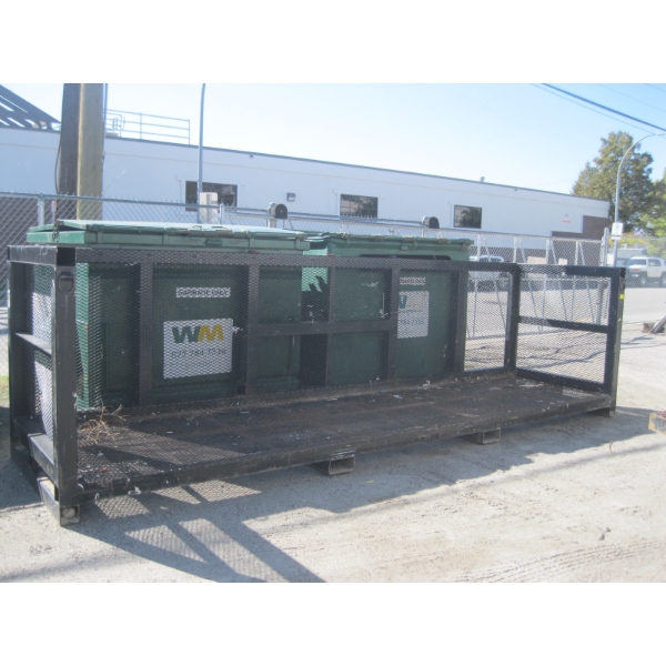 LG. FORKLIFT RACK PLATFORM UNIT 16'8"X 52"X48"