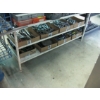 Image 1 : WHITE METAL SHELF UNIT