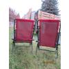 Image 3 : 2 FOLDING LOUNGE CHAIRS