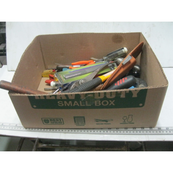 MISC. SCREWDRIVERS, PLIERS, HAMMERS, ETC.