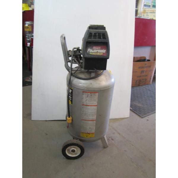 COLEMAN POWERMATE HANDYMAN ROLLING AIR COMPRESSOR