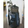 Image 1 : RIGHT HANDED SPALDING IRONS IN BLUE & BLACK BAG